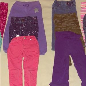 12 pairs of pants/jeans/sweats
